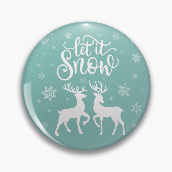 Item preview, Let it snow with deer designed and sold by Sandra Brezina.