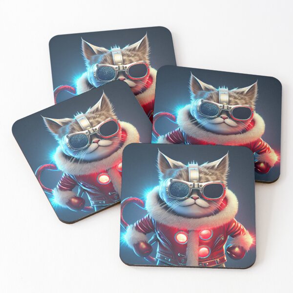 Item preview, Cosmic Power Cat designed and sold by AlNoah.