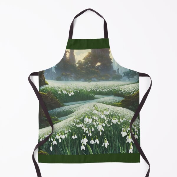 Item preview, A Forest of Snowdrops for January designed and sold by FamiliarPufferfish.