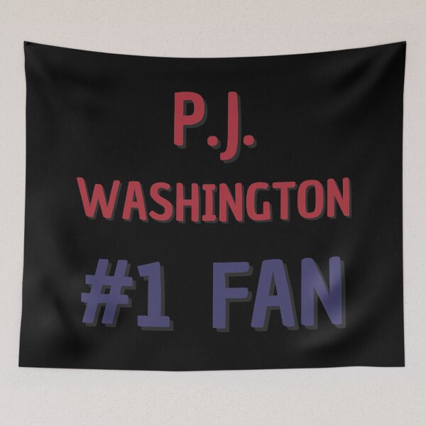 Item preview, P.J. Washington - #1 Fan designed and sold by Rybariuns.