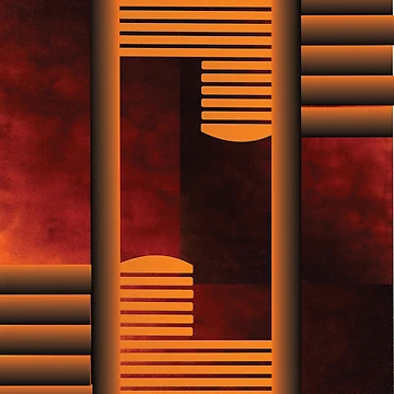 Artwork thumbnail, Abstract Symmetric Pattern Artwork by RGSMOOTHFINGER