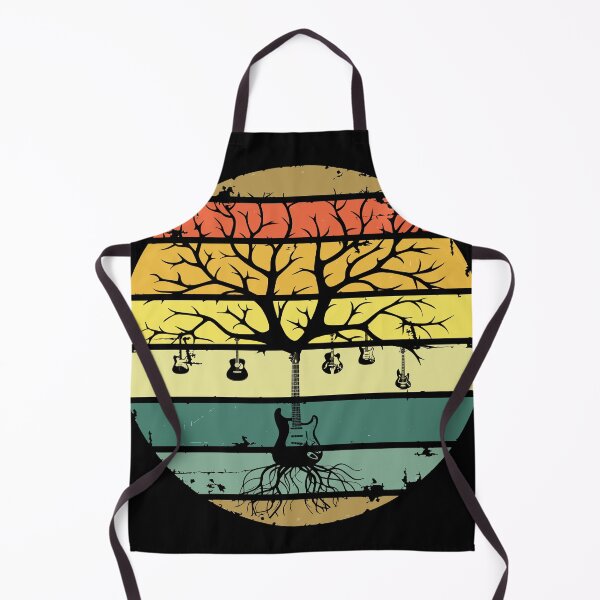 Item preview, Guitar Tree - Retro Vintage designed and sold by Mannoucha ⭐⭐⭐⭐⭐ ( 1,978 reviews ).