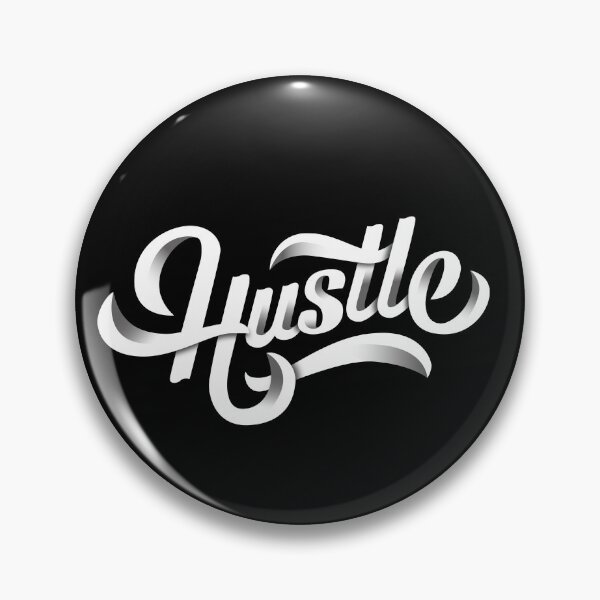 Item preview, Hustle For Black Background Energy Hustler  designed and sold by activlifewear.