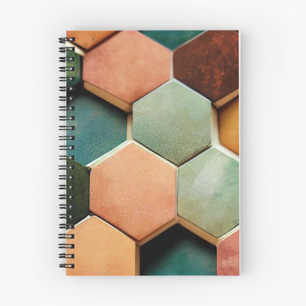 Item preview, Hexagonal Multicolour Tiles designed and sold by Patternifico.