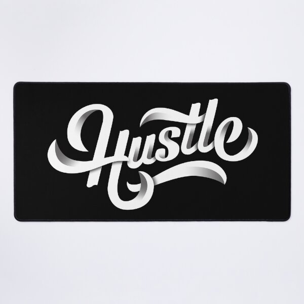 Item preview, Hustle For Black Background Energy Hustler designed and sold by activlifewear.