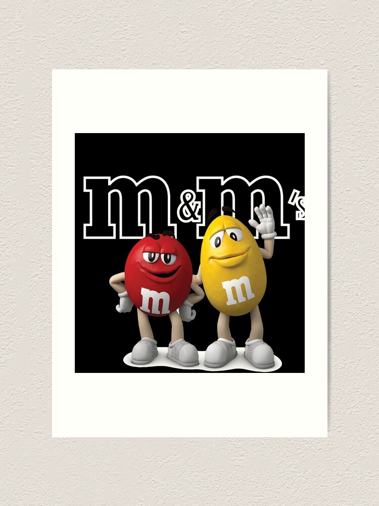 m and ms Poster for Sale by FATYZA004