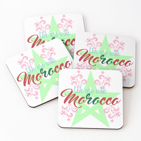 Item preview, We are with Morocco designed and sold by Amazigh-i7orran.