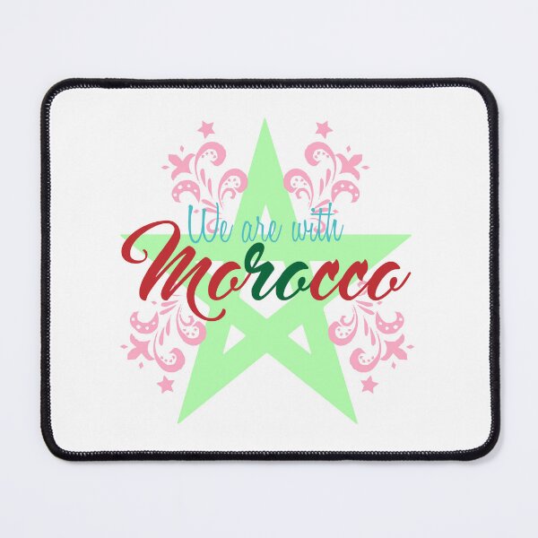 Item preview, We are with Morocco designed and sold by Amazigh-i7orran.