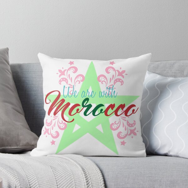 Item preview, We are with Morocco designed and sold by Amazigh-i7orran.