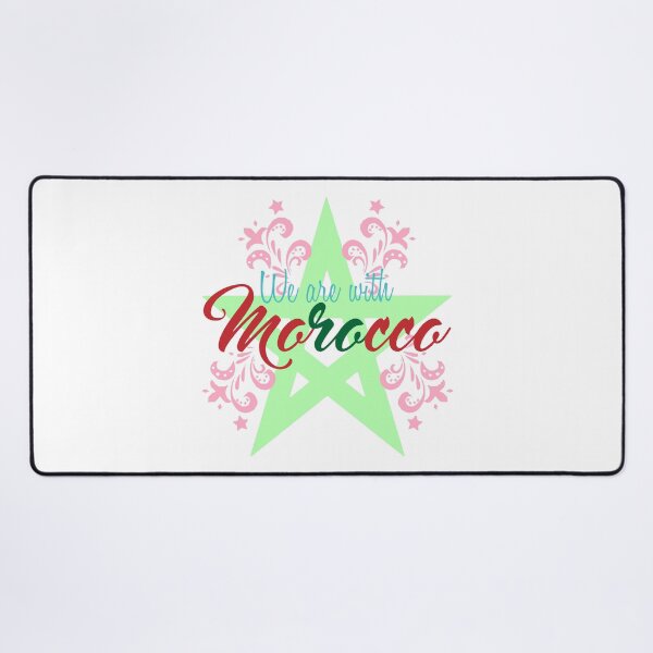 Item preview, We are with Morocco designed and sold by Amazigh-i7orran.