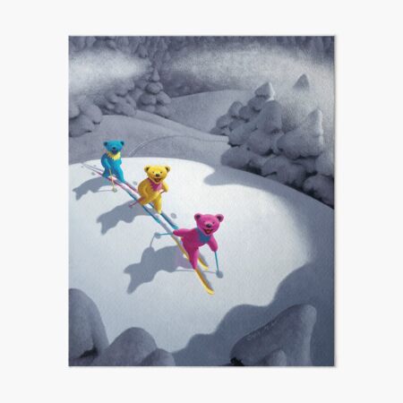 Back Country Bears 8 x 10 and larger Art Board Print