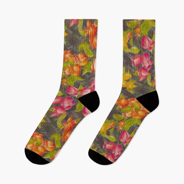 Item preview, Tropical Colorful Bougainvillea With Decorative Text Background designed and sold by Tina Veenstra.