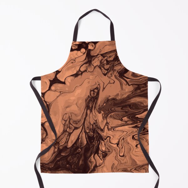 Artikelvorschau, Vivid Brown Palette 2 Marble Fluid Art entworfen und verkauft von Janzay.
