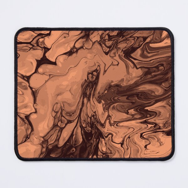 Artikelvorschau, Vivid Brown Palette 2 Marble Fluid Art entworfen und verkauft von Janzay.