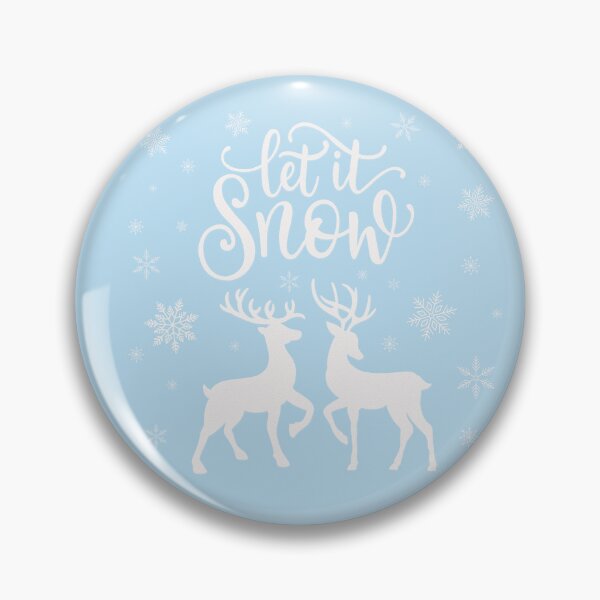 Item preview, Let it snow with deer designed and sold by Sandra Brezina.