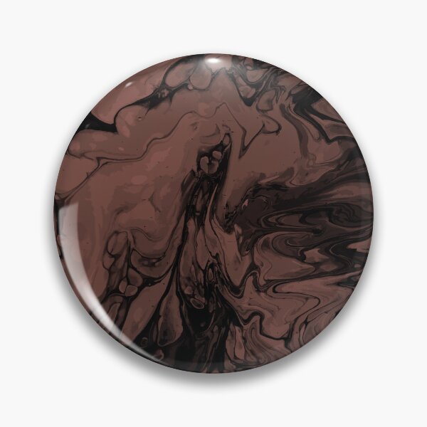 Artikelvorschau, Vivid Brown Palette 4 Marble Fluid Art entworfen und verkauft von Janzay.