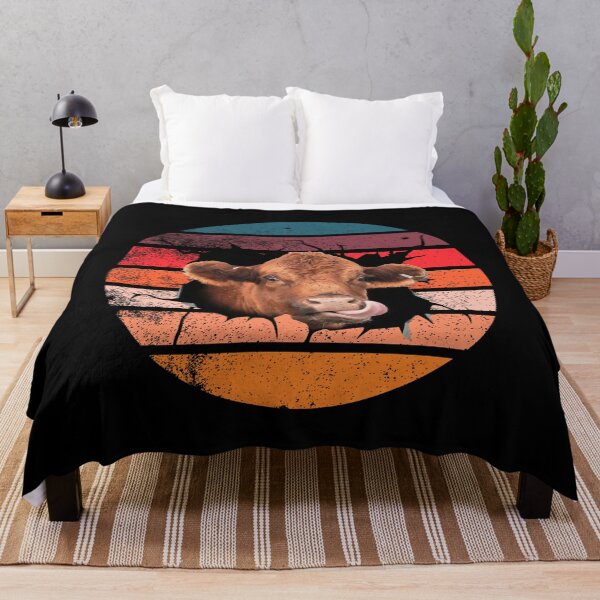 Item preview, Heifer Retro Sunset Funny Cow Vintage Farming designed and sold by 27th-Tee.