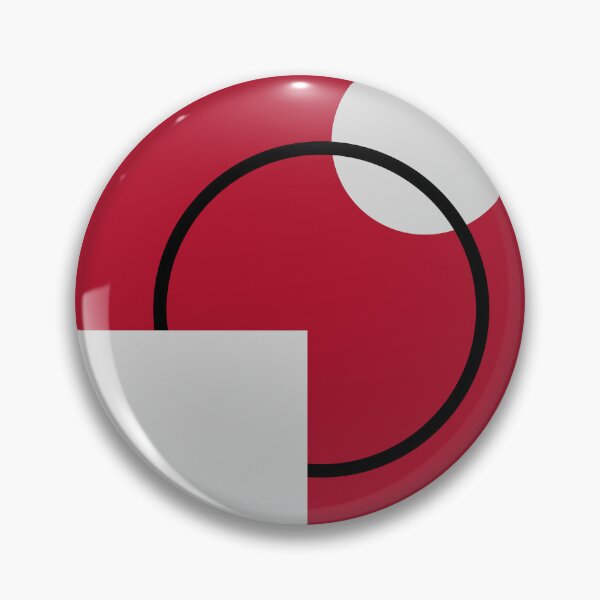 Item preview, Geometric red circle designed and sold by HelenMarash.