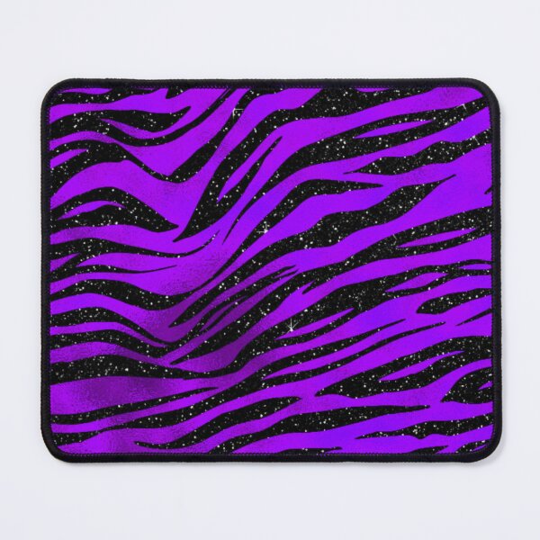 Item preview, Black and Purple Tiger Stripe Pattern designed and sold by Paulele.