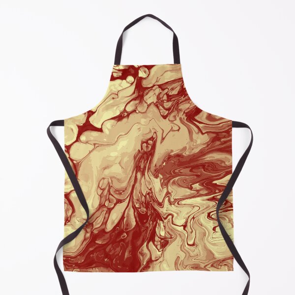 Artikelvorschau, Vivid Brown Palette 7 Marble Fluid Art entworfen und verkauft von Janzay.