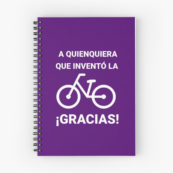 Item preview, TO WHOEVER INVENTED THE BICYCLE, THANK YOU! designed and sold by solaenbici.