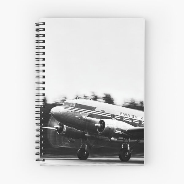 Item preview,  Douglas DC-3 taking off in rain designed and sold by Jukka Heilimo.