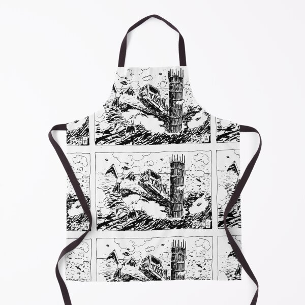 Item preview, The Neptune Tower - black and white designed and sold by NunoNevesComics.