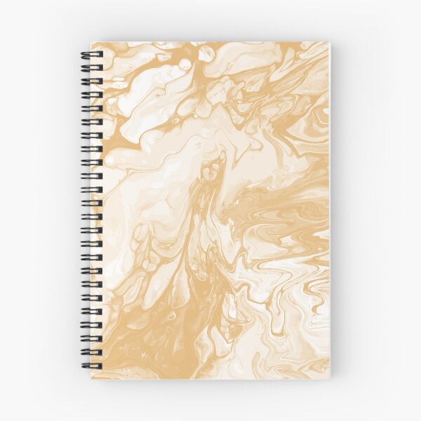 Artikelvorschau, Vivid Brown Palette 9 Marble Fluid Art entworfen und verkauft von Janzay.