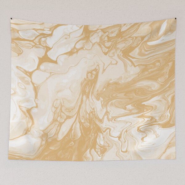 Artikelvorschau, Vivid Brown Palette 9 Marble Fluid Art entworfen und verkauft von Janzay.