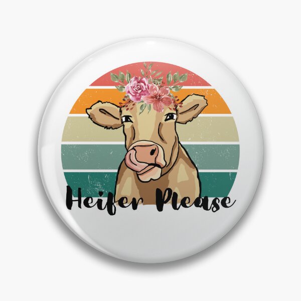 Item preview, Heifer Please Retro Funny Mandala Cow Vintage Farming designed and sold by 27th-Tee.