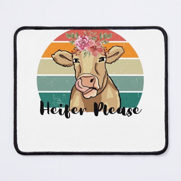 Item preview, Heifer Please Retro Funny Mandala Cow Vintage Farming designed and sold by 27th-Tee.