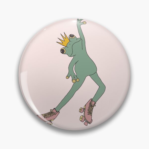Item preview, Rollerskating Frog king designed and sold by sagegm.