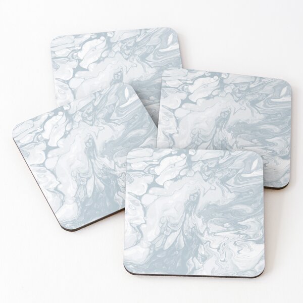 Artikelvorschau, Vivid Grey Palette 1 Marble Fluid Art entworfen und verkauft von Janzay.