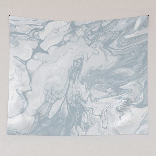 Artikelvorschau, Vivid Grey Palette 1 Marble Fluid Art entworfen und verkauft von Janzay.