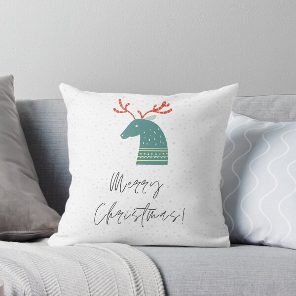 Item preview, Merry Christmas Reindeer designed and sold by rebekahandco.