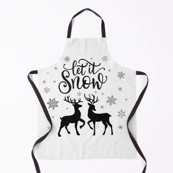 Item preview, Let it snow. Snowflakes and deer designed and sold by Sandra Brezina.