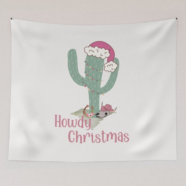 Item preview, Howdy Christmas Cactus designed and sold by HappyLifeCreate.