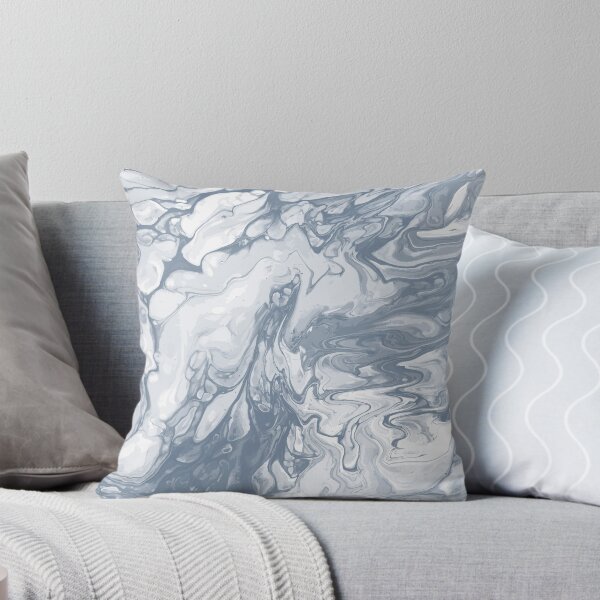 Artikelvorschau, Vivid Grey Palette 2 Marble Fluid Art entworfen und verkauft von Janzay.