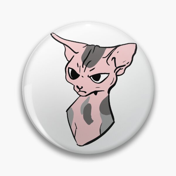 Item preview, hairless cat designed and sold by gerbloblin.