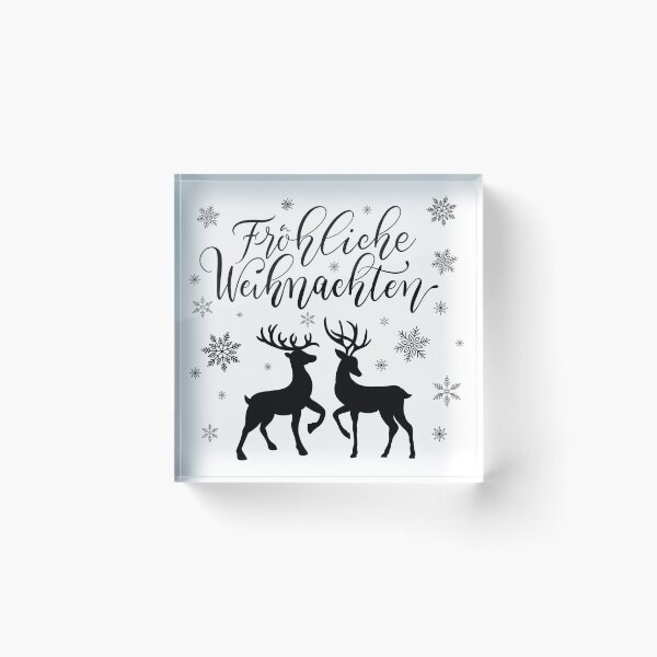 Item preview, Merry Christmas. Snowflakes, deer and deer designed and sold by Sandra Brezina.