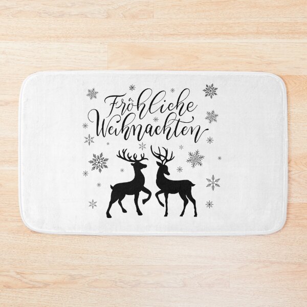 Item preview, Merry Christmas. Snowflakes, deer and deer designed and sold by Sandra Brezina.