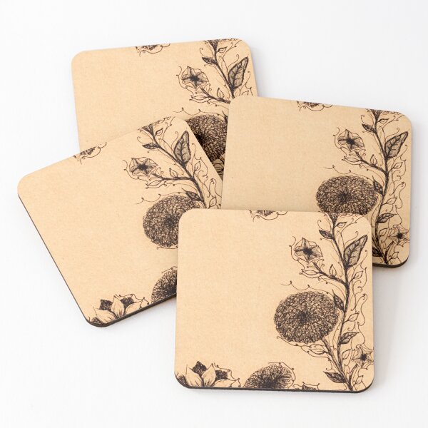 Item preview, Flower illustration and design designed and sold by LauraJacome.