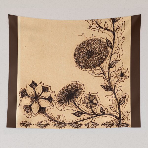Item preview, Flower illustration and design designed and sold by LauraJacome.