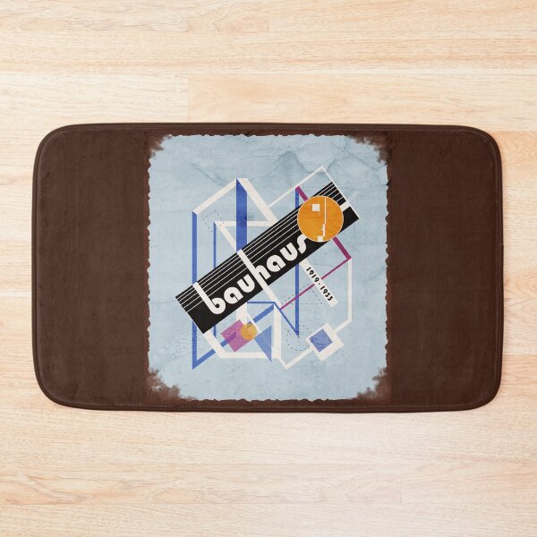 Item preview, Vintage Worn Out Bauhaus Abstract Artwork Geometric Composition C original design designed and sold by paragonDesign28.