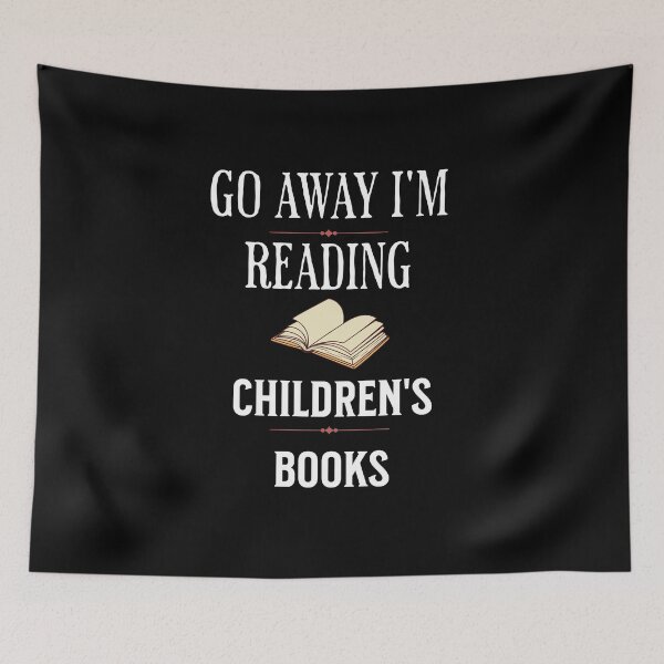Item preview, Go Away I'm Reading Children's Books designed and sold by ArtBySymone.