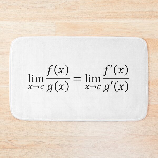 Item preview, L'Hopital's Rule - Math And Calculus Basics designed and sold by ScienceCorner.