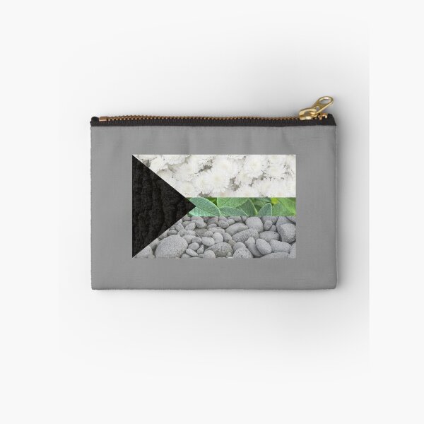 Aperçu de l'œuvre Drapeau de la fierté démiromantique de la nature créée et vendue par Robiscuit.
