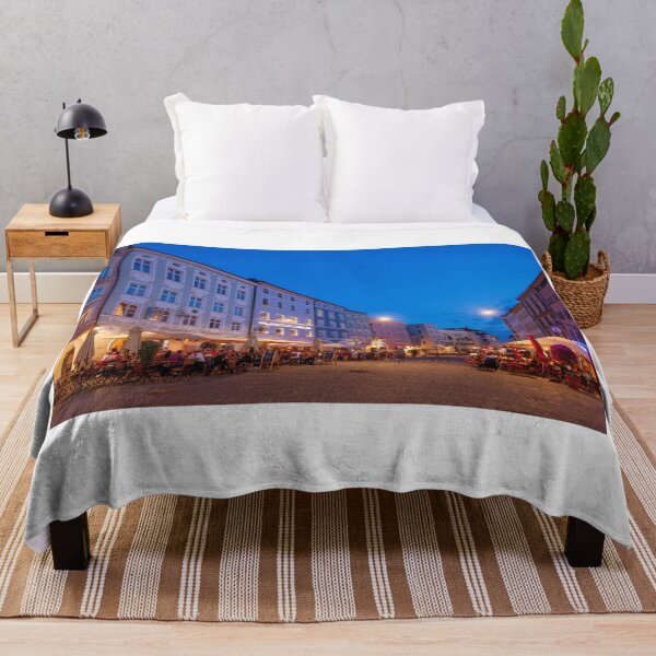 Item preview, Max-Josefs-Platz at dusk, Rosenheim designed and sold by Torsten Krüger.