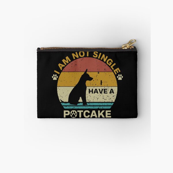 Item preview, I Am Not Single I Have A Potcake for Dog Lover Dad Mom designed and sold by EsraaBaniOdeh.
