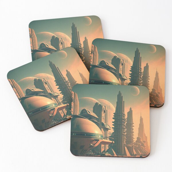 Item preview, Towering Over The Sunset designed and sold by ChickenTraffic.